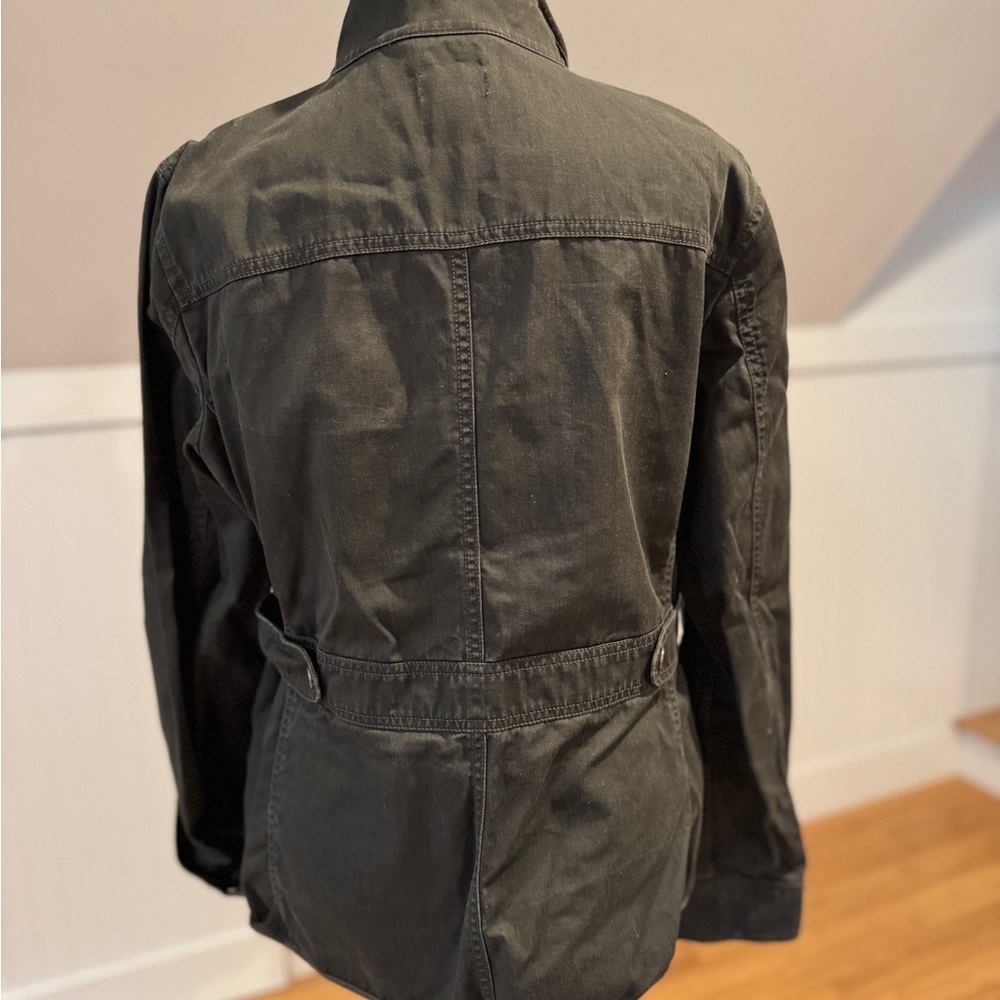 J. Crew Dark Olive Utility Jacket - Picture 2 of 3